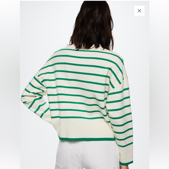 Mango Oversized Striped Sweater - Picture 3 of 11